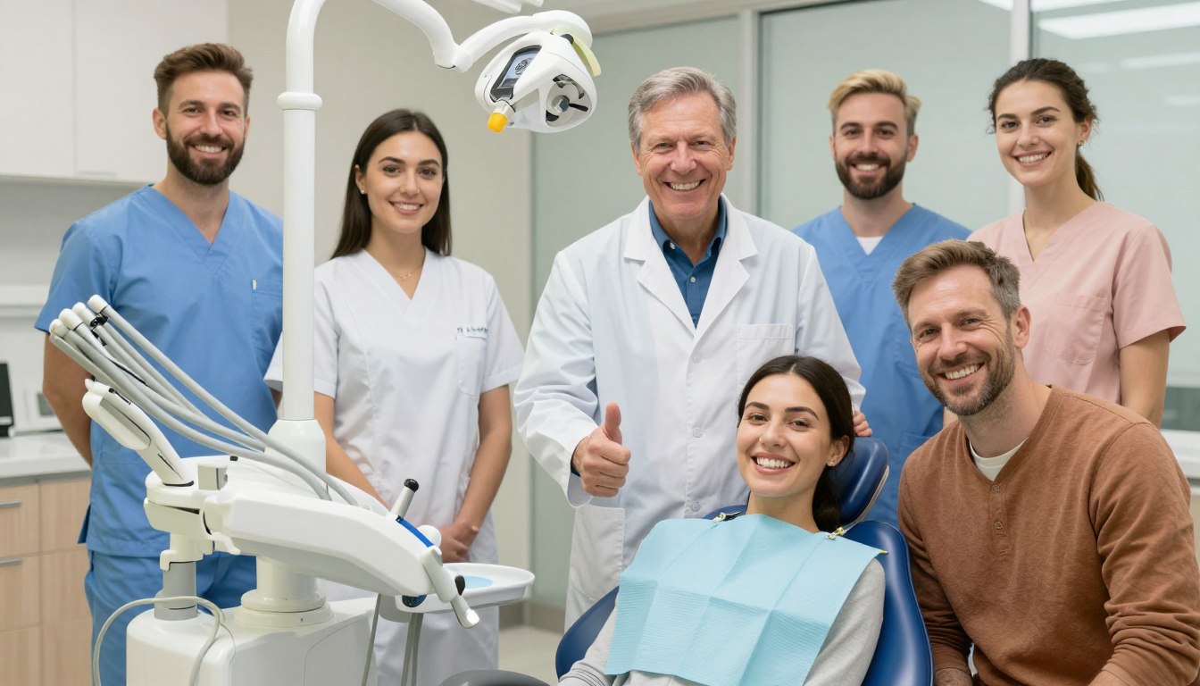 Patient testimonials and smile transformations