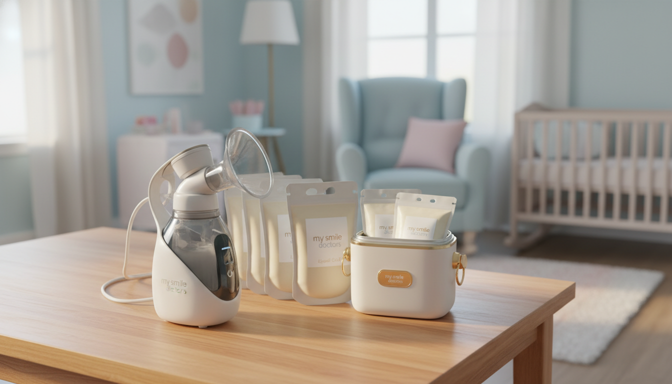 breastfeeding products for expressing and storing milk