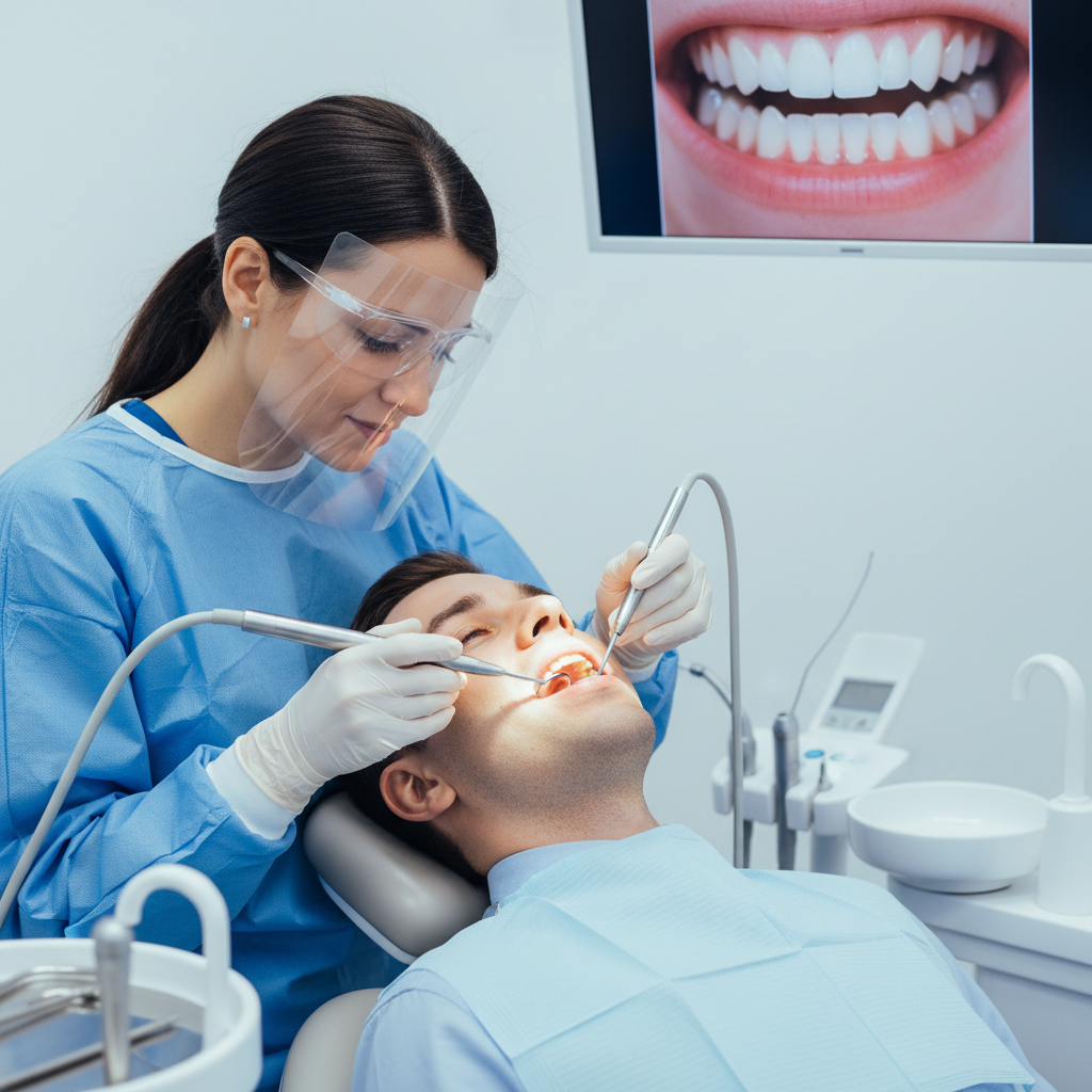 experienced dental team providing care