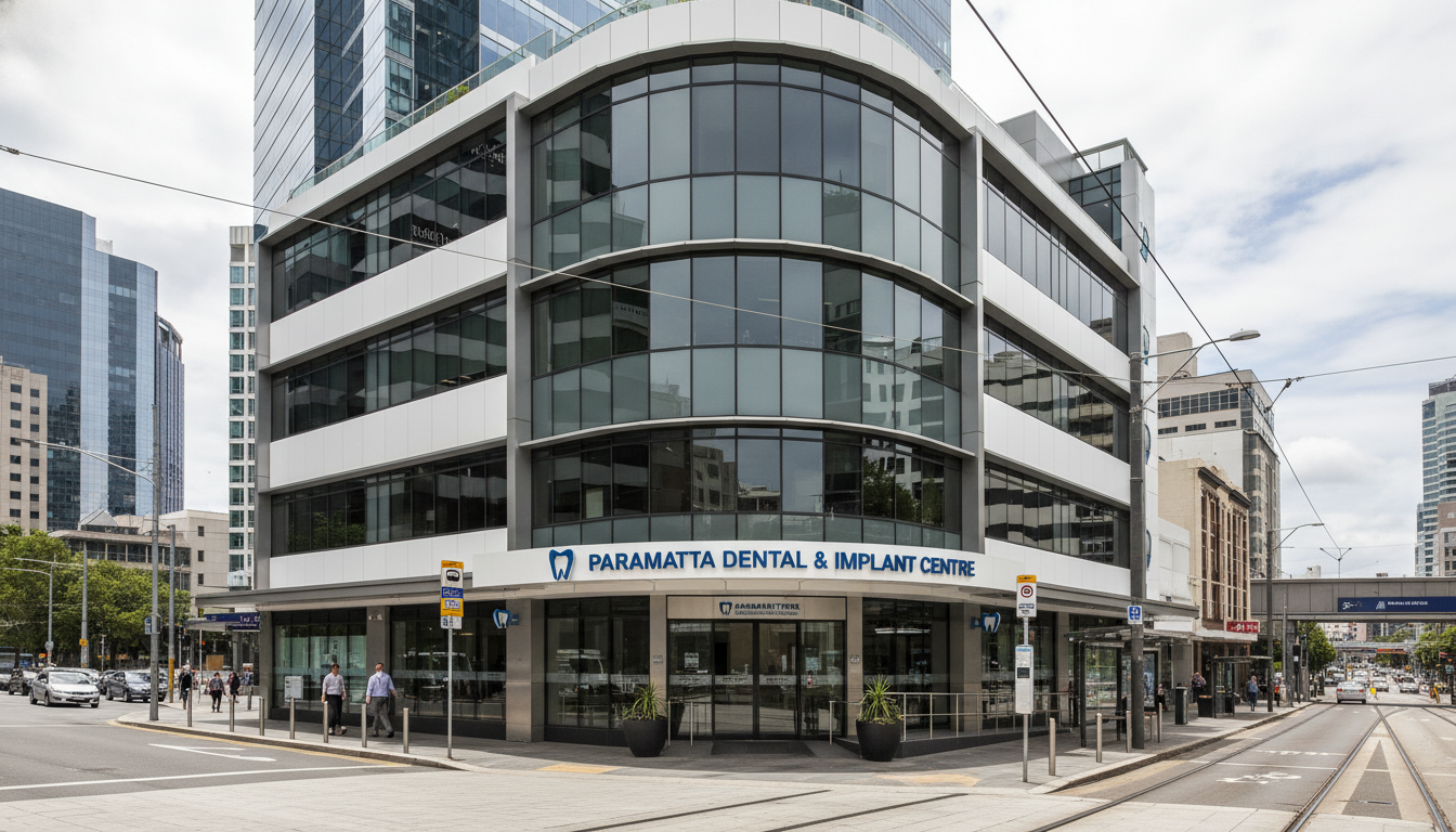 My Smile Doctors Dentist Parramatta exterior building location