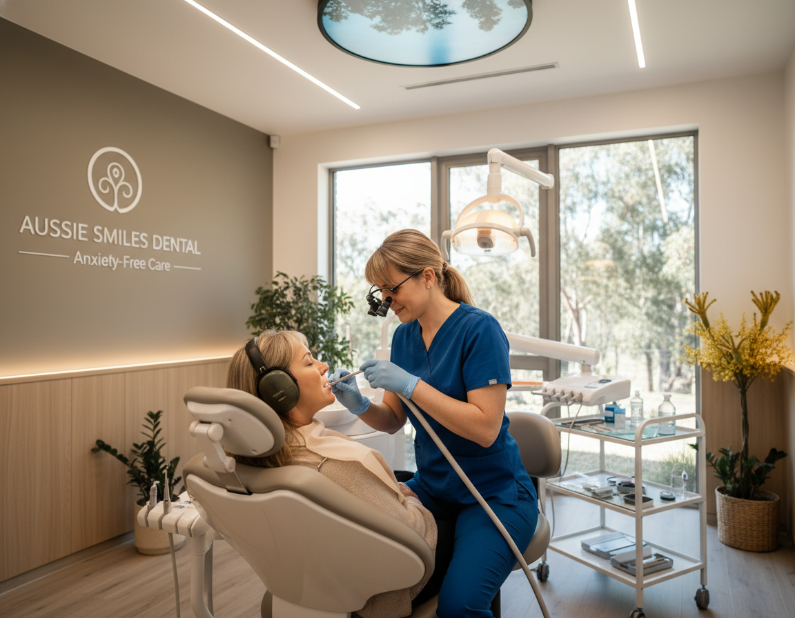Relaxed patient receiving gentle dental care at My Smile Doctors Parramatta