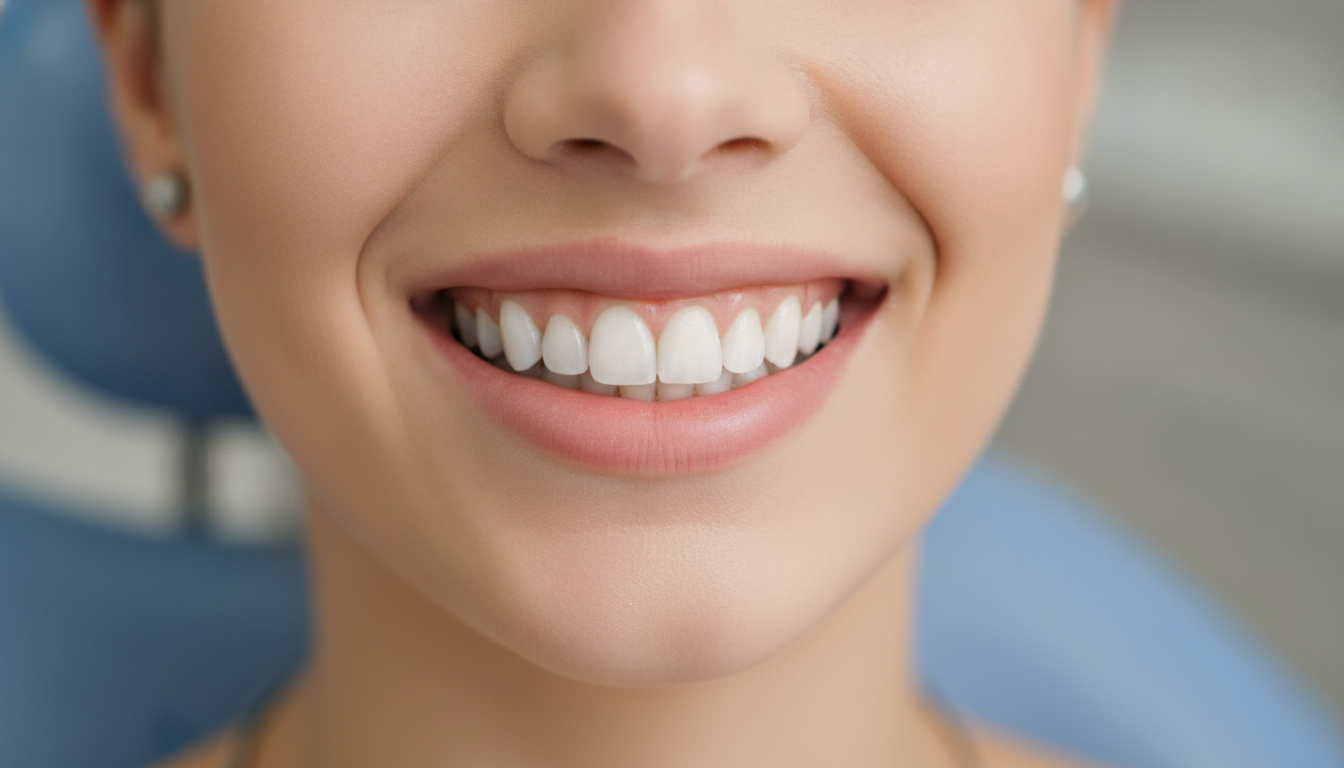 beautiful healthy smile close-up result of quality dental care beautiful healthy smile close-up result of quality dental care
