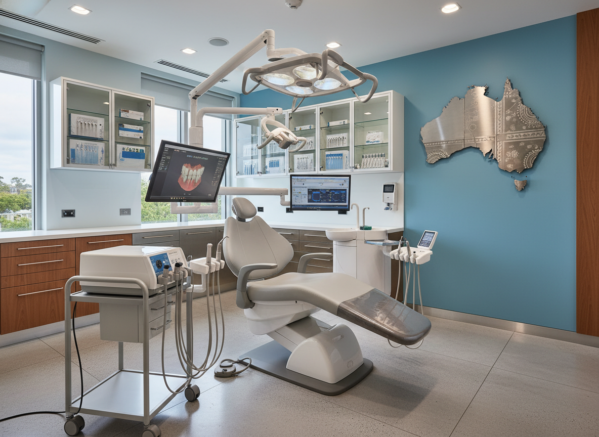 modern dental treatment room with advanced equipment modern dental treatment room with advanced equipment