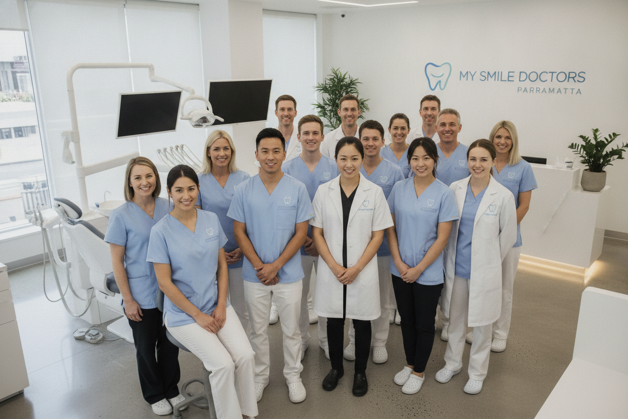 my smile doctors dental team in modern clinic my smile doctors dental team in modern clinic