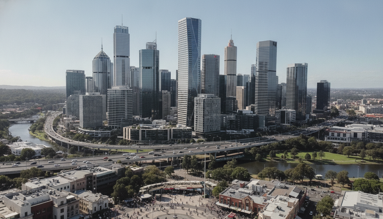 parramatta cbd skyline and business district parramatta cbd skyline and business district