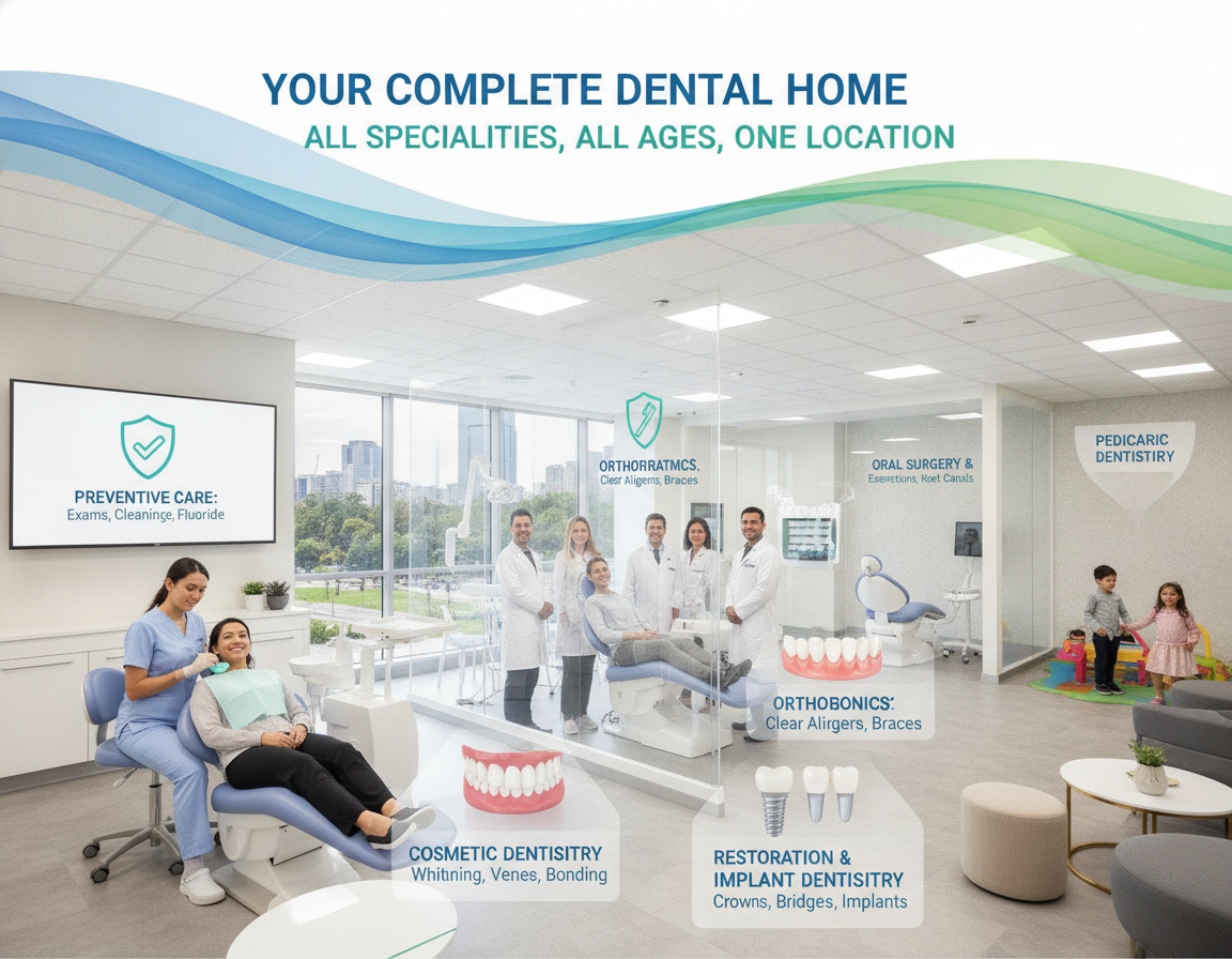 Complete dental care services from prevention to restoration Complete dental care services from prevention to restoration