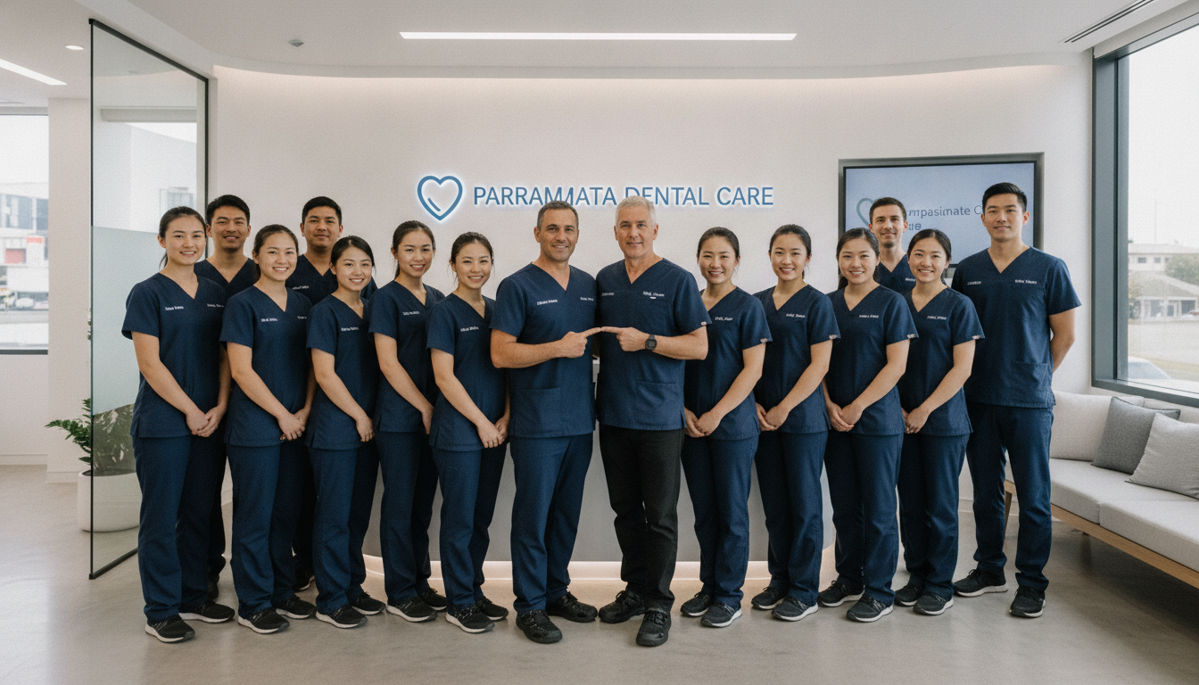 Dedicated dental team committed to patient care in Parramatta Dedicated dental team committed to patient care in Parramatta